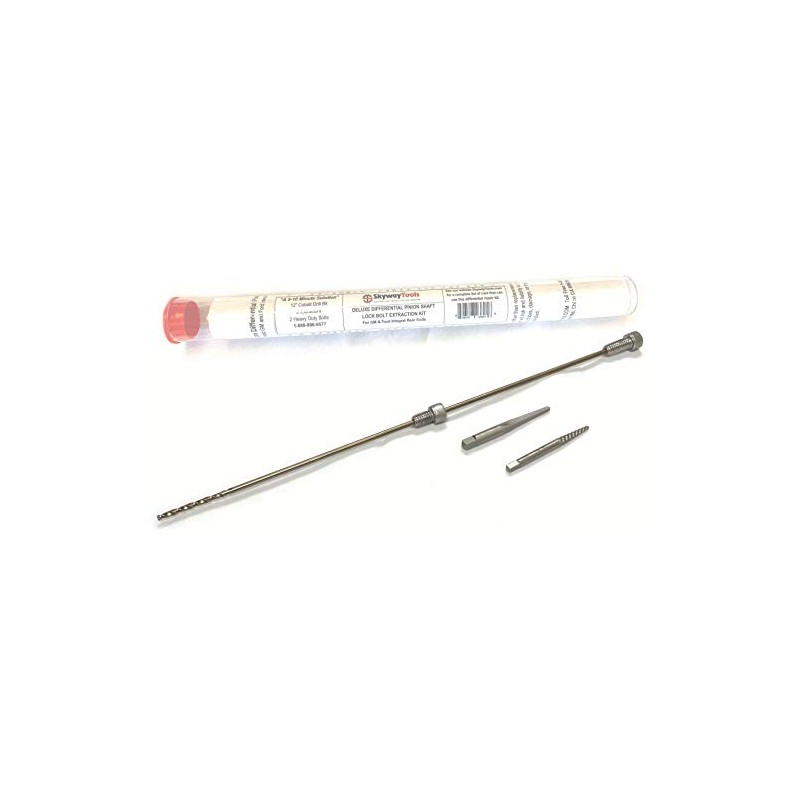 Deluxe Differential Pinion Shaft Lock Nut Bolt Extractor Kit
