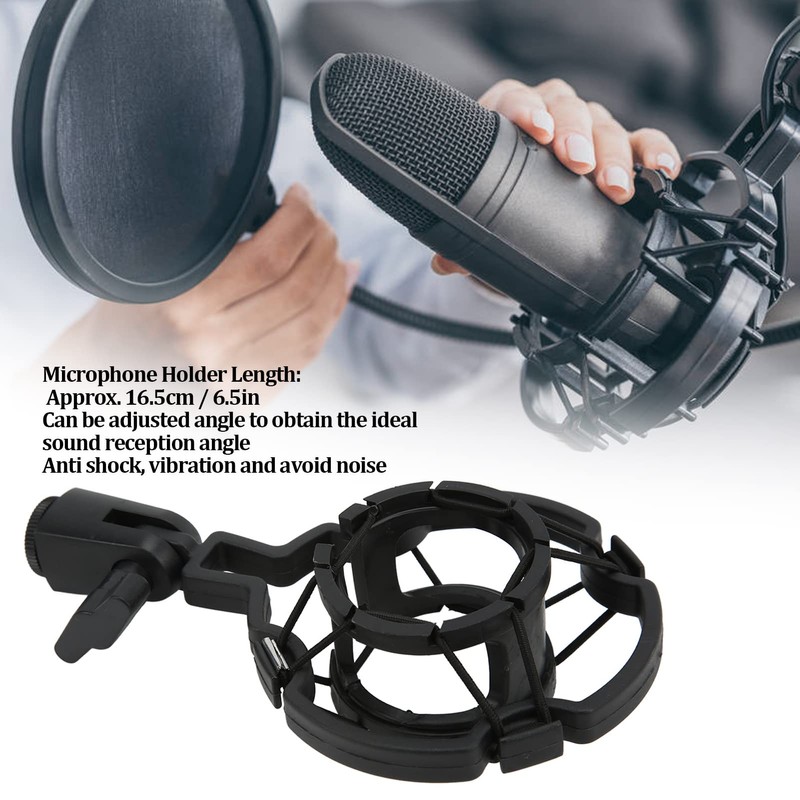 Soporte de Micrófono con Montura de Choque para Micrófono, Soporte