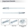 RATCHROLL 50 Pcs Open End Large Flange Blind Rivets 3.2mm