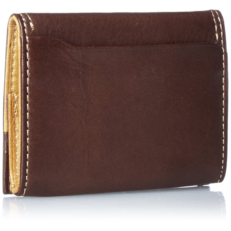 Takeokikuchi Men's Coin Purse, Box, Soft Antique, dark brown