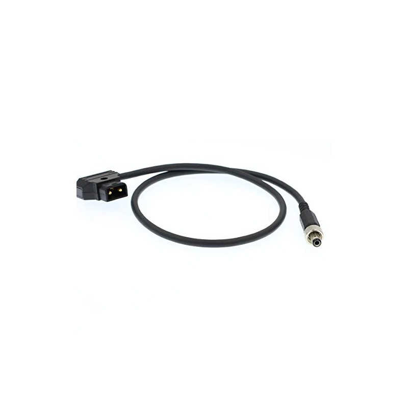 DRRI Video Equipment Coaxial DC Lock to D-Tap Power Cable
