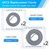 COITEK Universal Zero Gravity Chair Repair Cord Kit, 4 Pack