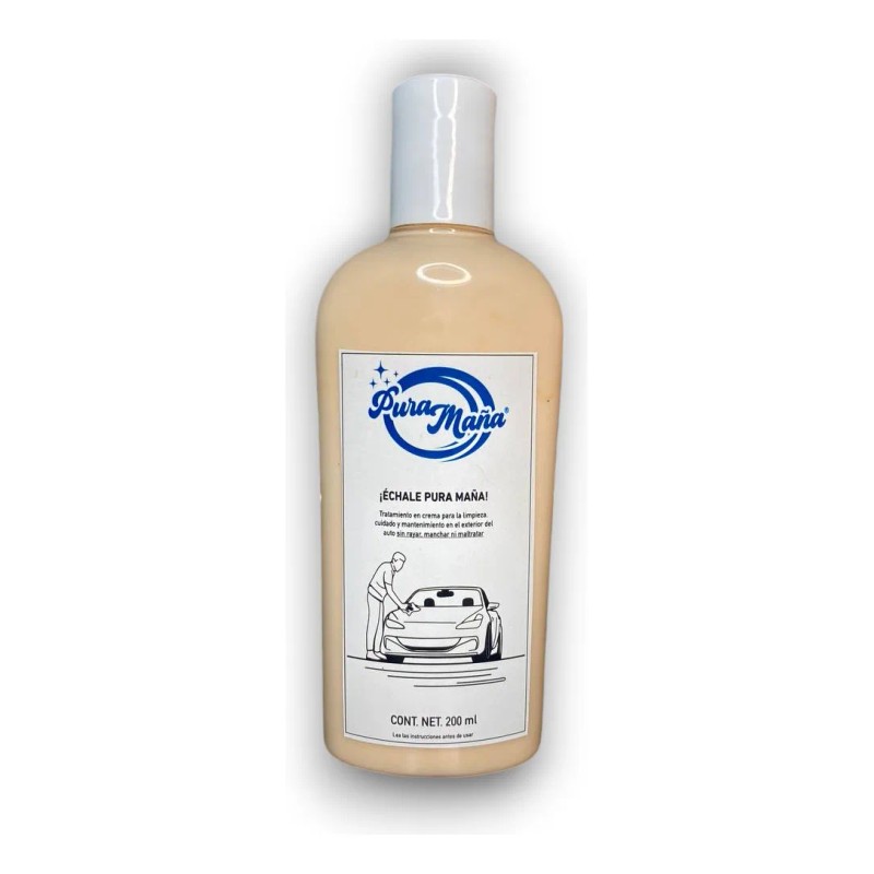 Crema Para Encerar Y Limpiar Tu Auto Puramaña