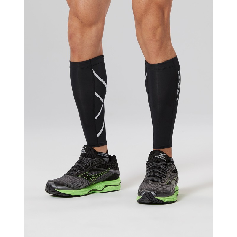 2XU UA1987b Compression Calf Guard [Unisex], Black