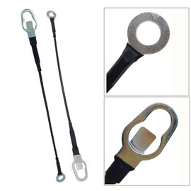 DSkoiph 1 par de cables de soporte para portón trasero compatibles con Ford Ranger 1993-2008 Mazda B2300 B3000 B4000 1994-2007 correas de soporte para puerta de elevación