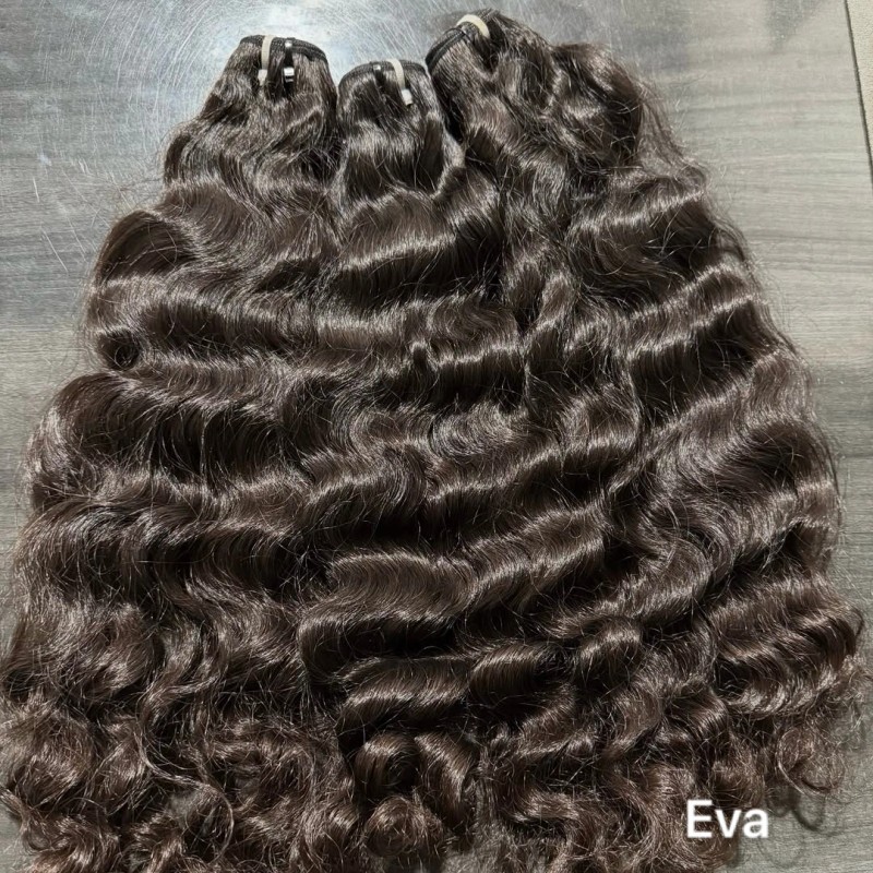 100% Raw Vietnamese Double Weft Cuticle Aligned Human Hair Raw