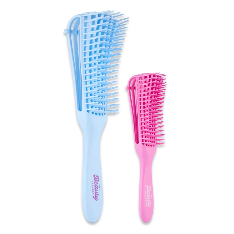 Pack De 2 Cepillos Desenredantes Para Todo Tipo De Cabello,