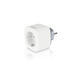 Bosch Smart Home Compact Adapter Plug, Smart Plug with App Function, Radio Signal Amplification, Compatible with Alexa, Google Home and HomeKit