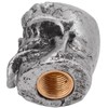 4PCS Tire Valve Cap Set Skull Style Dustproof Universal for