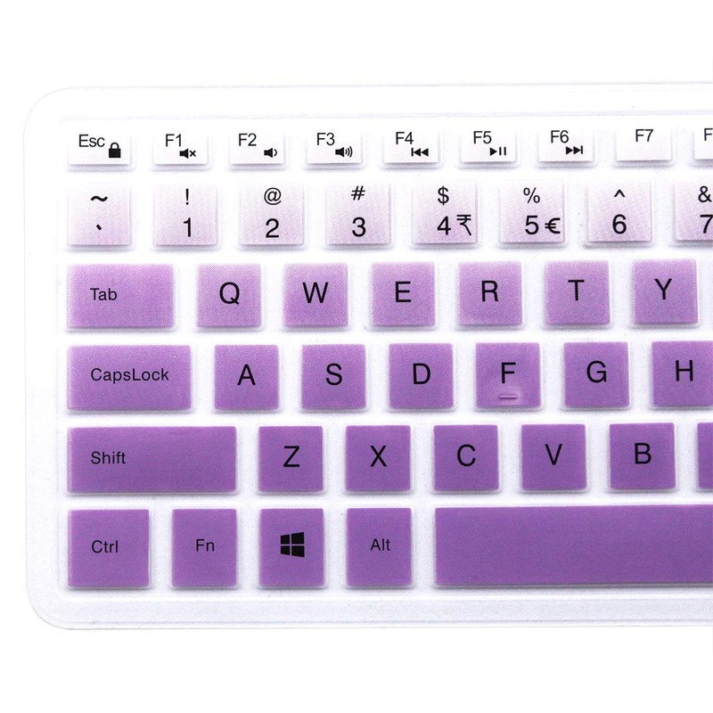 YYubao Silicone Keyboard Cover Compatible with 13.3" Dell Inspiron 13