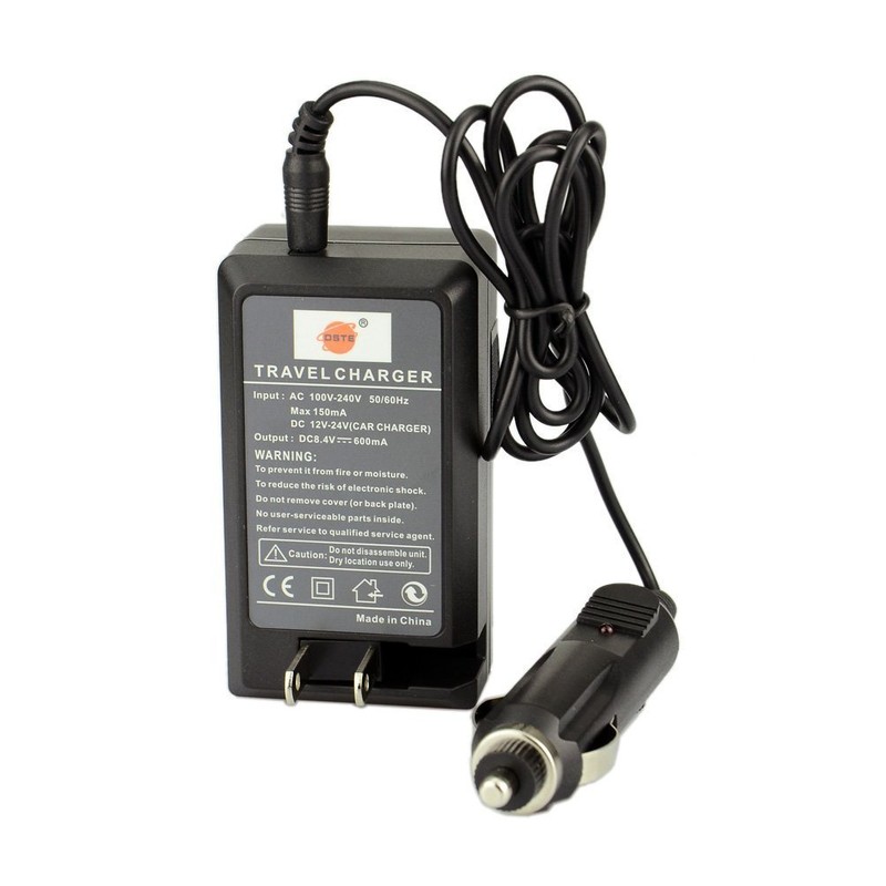 DSTE® NP-QM71D Battery + Charger DC01 for Sony NP-QM70 NP-QM71