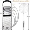 2 Pack Spaetzle Maker, METLUCK Premium Grade Stainless Steel Spaetzle