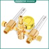 BOGERDACK Dual Output Argon Regulator, Flow Meter 0-60CFH, With 9.8