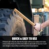 Vitonsbay Tire Thumper-Fish Bat Tire Knocker-Truckers Tool for Checking Tire