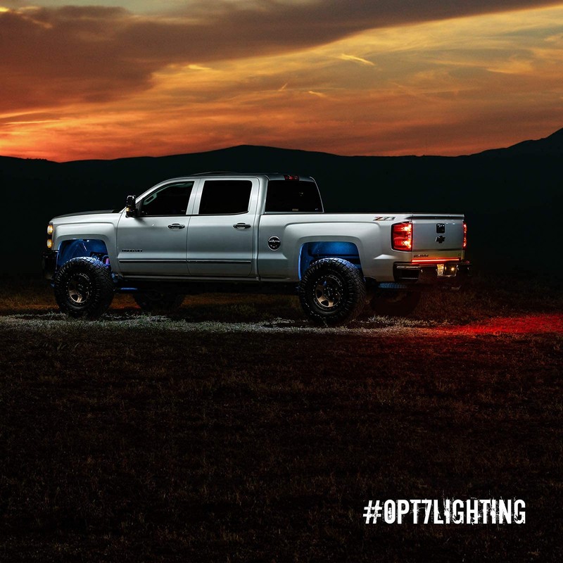 OPT7 48" Redline Triple Row LED Tailgate Light Bar w/Sequential