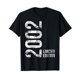 23rd Birthday 23 Years Old Man Woman Vintage 2002 T-Shirt