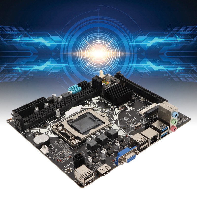 H81A Motherboard for LGA1150 DDR3 HD Multimedia Interface VGA Mini