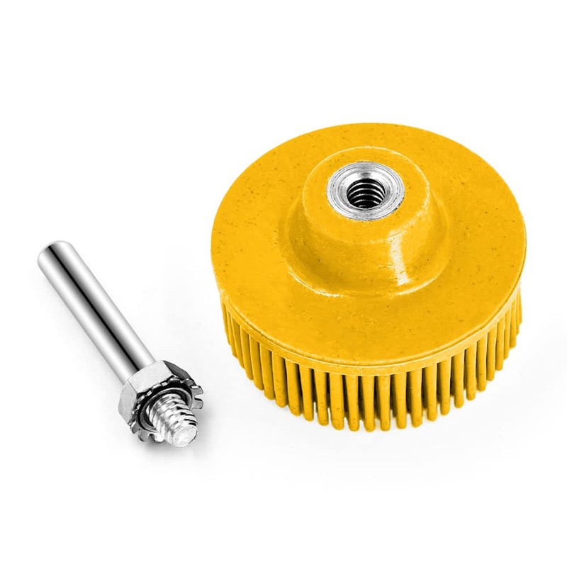 6 Pack 2 Inch Bristle Disc Grit 50# 80# 120#