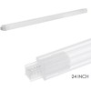 Kanizz 24 Inch Towel Bar Replacement Plastic Spring Loaded End