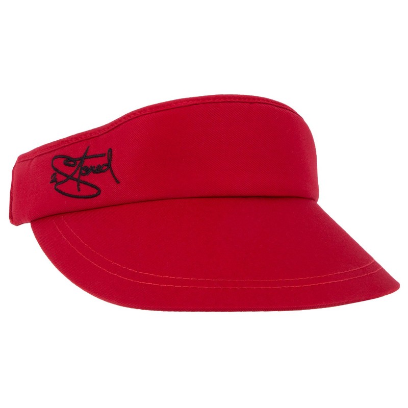 2Stoned Original Sunvisor Visor Cap with Embroidery in 5 Colours,