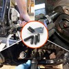 3Pcs JIS Impact Screwdriver Bits and 1Pcs Slotted Impact Bit