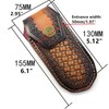 RHUISHU Premium Knife Sheaths 4.5" Pocket Folding Knife Sheath for