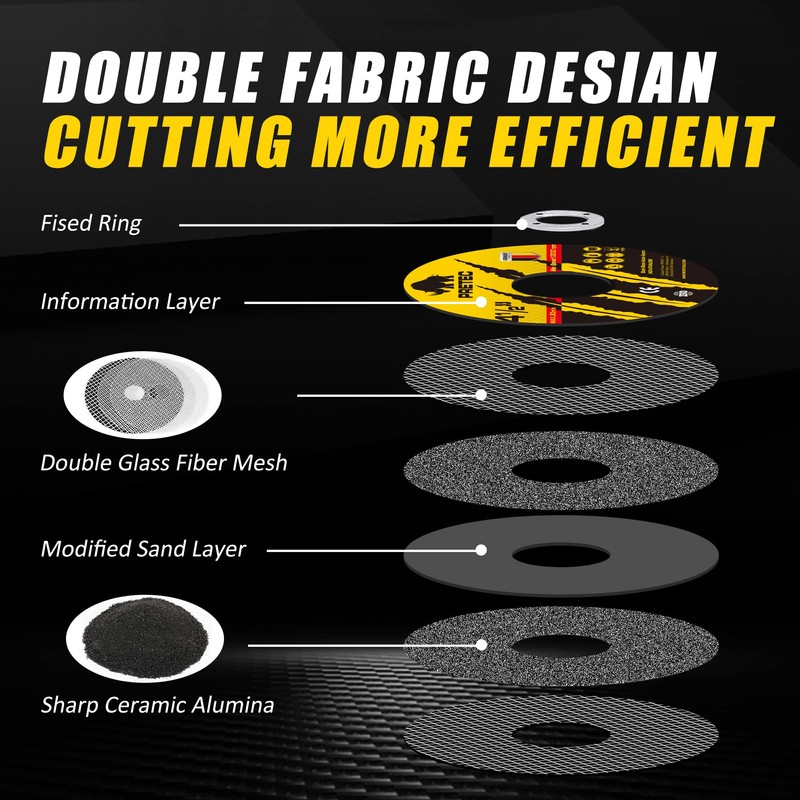 Cut Off Wheels 4-1/2",25+2 Pack Metal Cutting Wheel,Thin 4.5” Metal