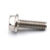 cSeao 1/4-20 x 1-1/4" Flanged Hex Head Bolts Flange Hexagon