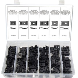 SWORDFISH 60570 Wide Range U Nut Assortment, 210 Piece