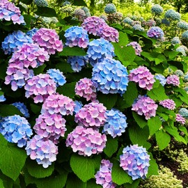50+ Hydrangea Seeds: Giant Snowball Shrubs for Wedding-Perfect Flowers
