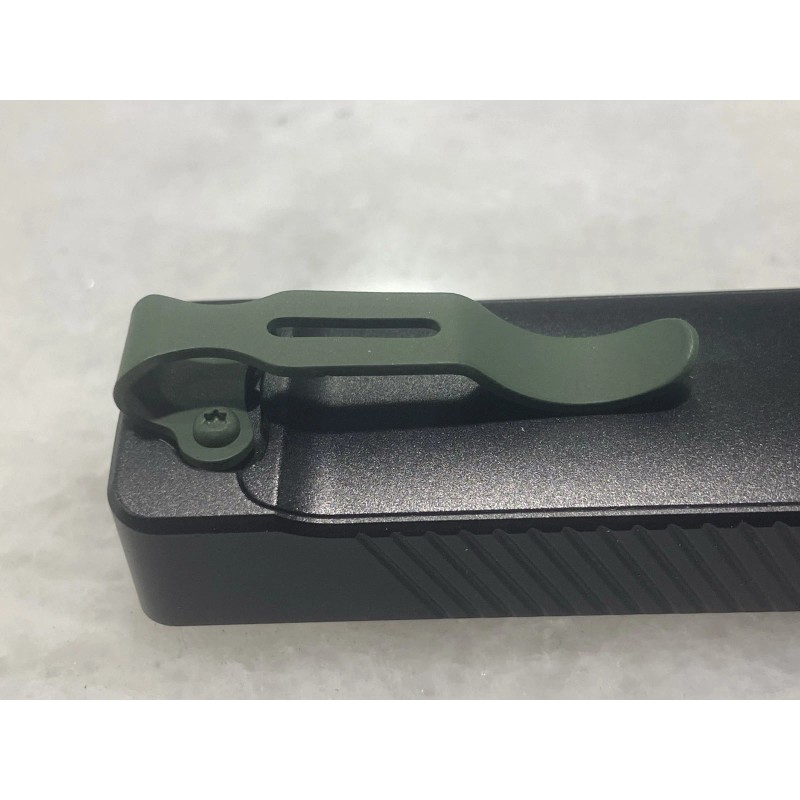 DH OD Green Steel Deep Pocket Clip For Olight Arkfeld