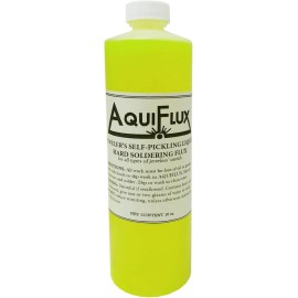 Unbranded Aquiflux Self Pickling Flux for Precious Metals Gold Silver Jewelry - 16oz