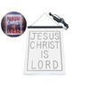 Jesus Christ is Lord Room Display Dual Color LED Neon