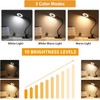 iVict Desk Lamp, Eye Protection Clip on Ring Light, 48