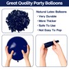 Navy Blue Balloons 100 Pack 12 inch Round Helium Navy