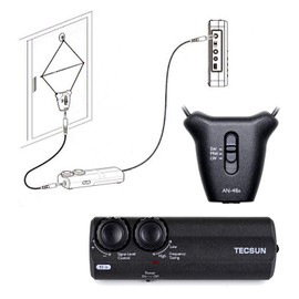 TECSUN AN-48X Interior Active Loop Am/LW/SW Antena de Radio
