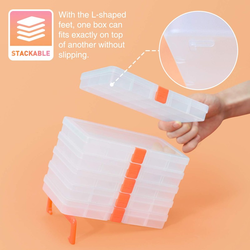 SOMELINE® Plastic Storage Box with 15 compartments | Stable sorting
