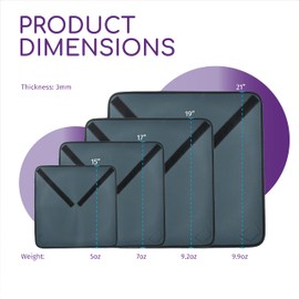 CamDesign 3mm Neoprene Equipment Protective Wrap/Dust Cover for Camera Lens (15 inch x 15 inch)