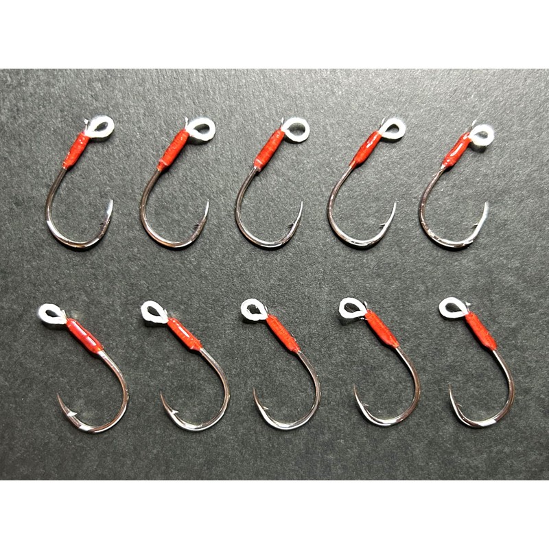 ATS/hook MSA Trout Swimming Hooks Single Hook Four Plug Silver