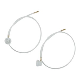 2Pcs Aerosol Nozzle w/ 19.69in. 360 Degrees Extension Hose for Male Stem Spray Cans Fluid Auto Car Nozzle Film 4.5mm Extension H3C9 Paint Tools Equipment