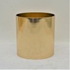 Brass Socket for 3" Diameter Church Candle. Has 5/16-18 Size