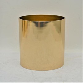 Brass Socket for 3" Diameter Church Candle. Has 5/16-18 Size Thread.