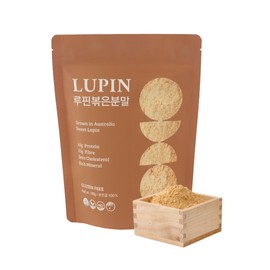 Lupinery Roasted Lupin Powder – High Protein, Low Carb, Gluten-Free, Keto & Vegan Friendly Flour Alternative – 100% Australian Lupin – 400g