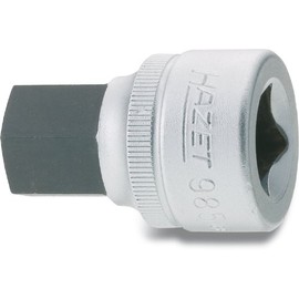 HAZET 985-10 Short Hexagon Socket (Insertion Angle 0.5 inches (12.7 mm)