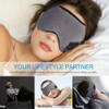 Bluetooth Sleep Headphones Eye Mask Wireless Bluetooth 5.0 Headphones Travel