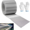 Gutter Guard Mesh 12.7cmx6m Aluminum Gutter Guard from Heavy Duty