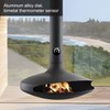 SIGANDG Fireplace Thermometer, Magnetic Oven Thermometer, Fireplace Thermometer, for Wood