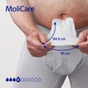 MoliCare Premium Men PAD, Incontinence Liners for Men with Bladder