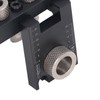 Doweling Jig Drill Kit Aluminum Alloy Drilling Depth Adjustable Dowel