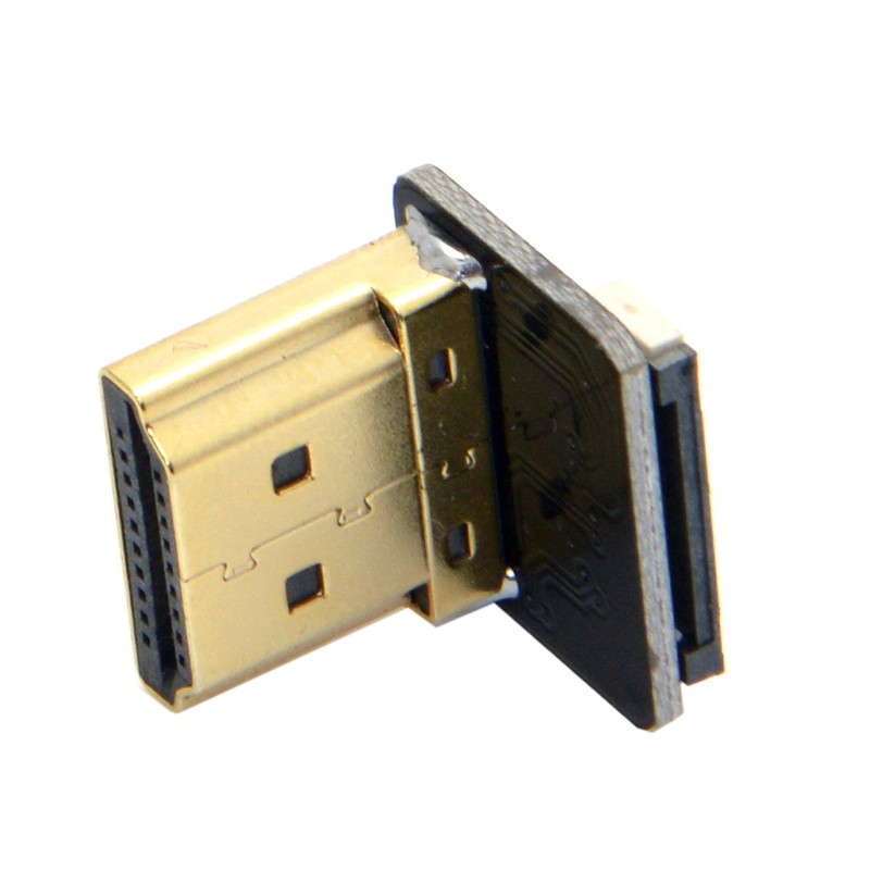 cyfpv Up de 90 grados Ángulo HDMI Tipo A macho
